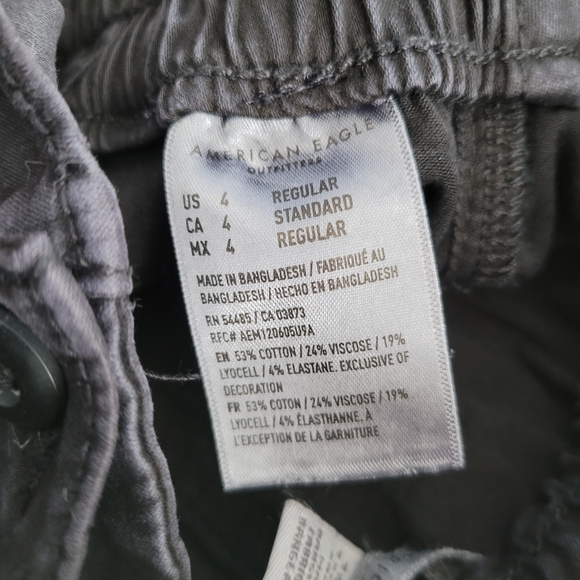 Black Jogger Pants | Size 4 | American Eagle Outfitters - Picture 5 of 6